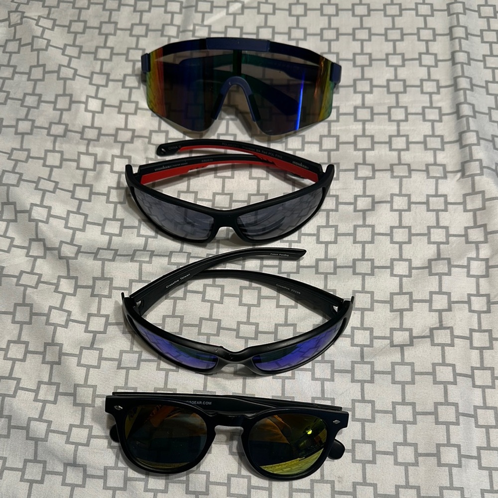Set of Stylish Sunglasses